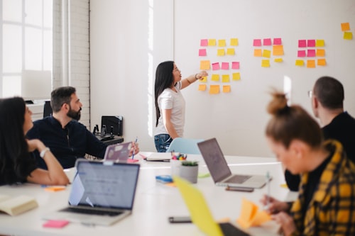 Team planning a project